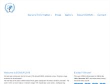 Tablet Screenshot of egmun.org